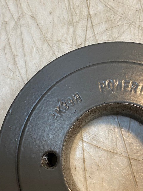 Power Drive AK39H Cast Iron V-Belt Pulley 1-Groove 3.75 in OD Fixed Bore 41mm