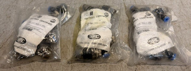 3 Bags Of 5 SPC Pneumatic Speed Controller Elbow NSE PD1212040007901001