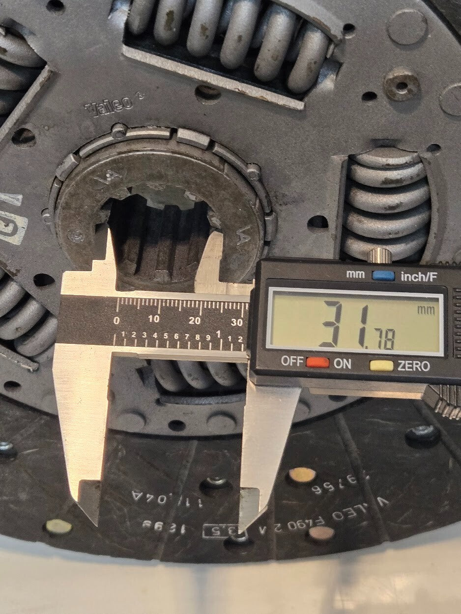 Valeo Clutch Friction Plate F490 2M | 3.50 11.04A 10.4A | 11.75" OD 10 Spline