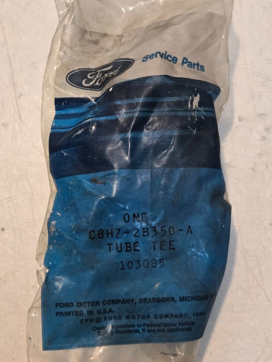 10 Quantity of Ford C8HZ-2B350-A Tube Tees | 103085 for '64-'72 Truck (10 Qty)