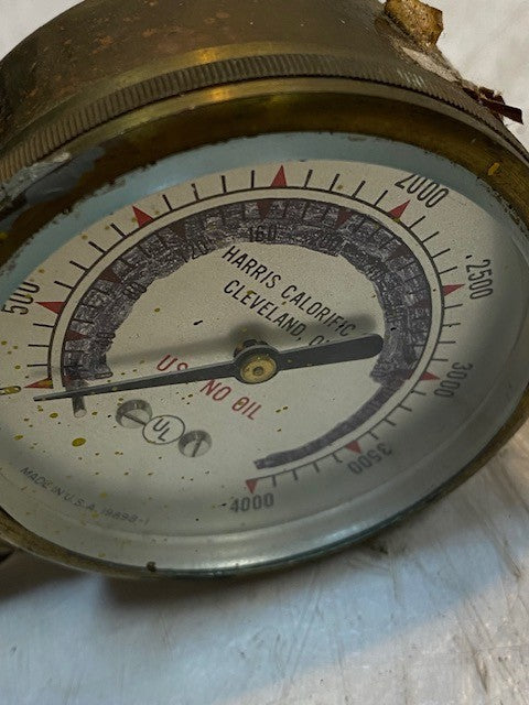 Harris Calorific Pressure Gauge 4000 PSI