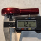 6 Quantity of Red Anodized Aluminum Rod Ends 1/2" Bore 5/8" Thread (6 Qty)