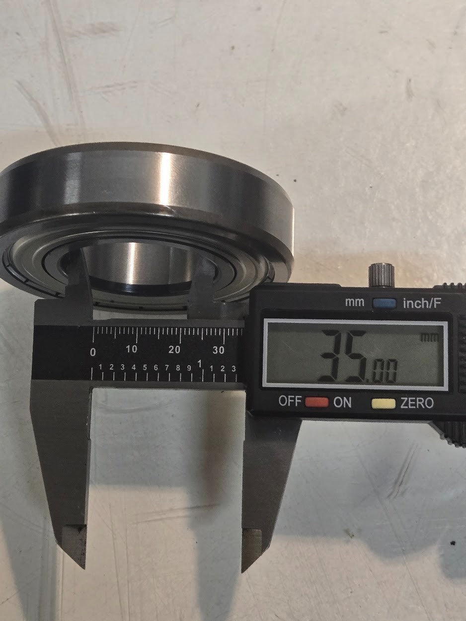 2 Quantity of ORS 6207 C3 Metal Shielded Ball Bearings | 72 mm OD (2 Quantity)