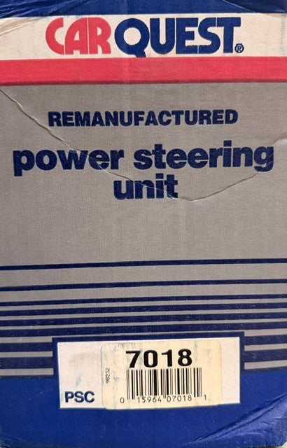 Carquest Atsco Remanufactued Power Steering Pump 7018 Automotive Assembly