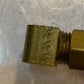 65 Qty of AF 90 Degree Brass Compression Elbow Fittings 10mm & 11mm Threads
