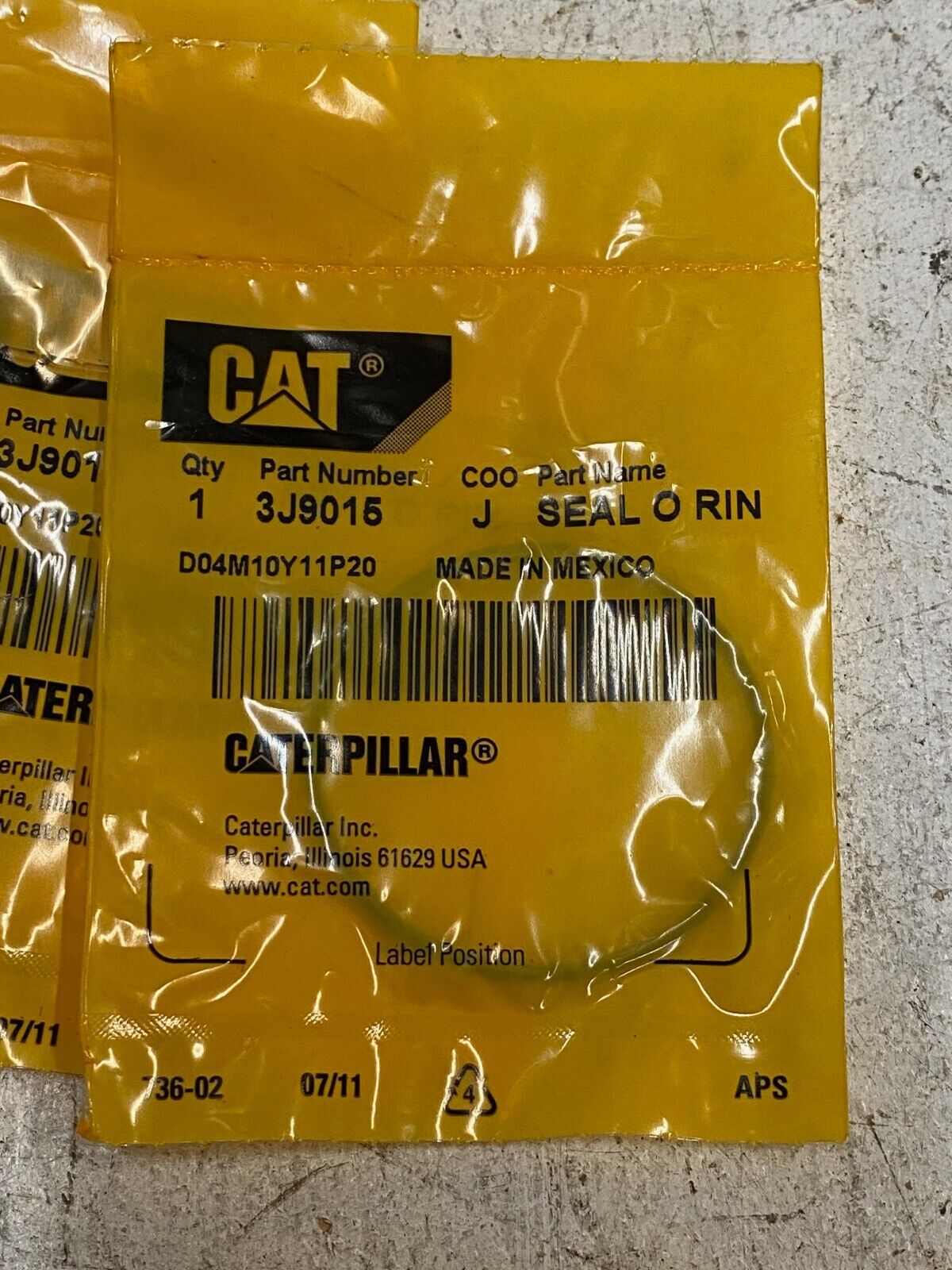 8 Qty of CAT Seal O Rings 3J9015 (8 Quantity)