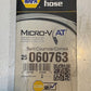 Napa Micro-V AT Belt Hose 25-060763