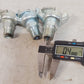 6 Quantity of Dixon & Other Brands Mix Sizes Air King Valves Male End (6 Qty)