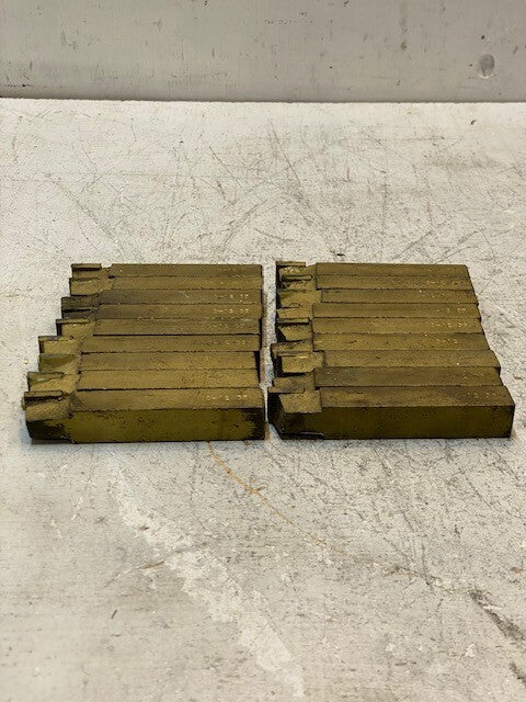 18 Pcs of Carbide Brand Style C-12 Grade C5 | 4-5/8" L 3/4" W 3/4" H