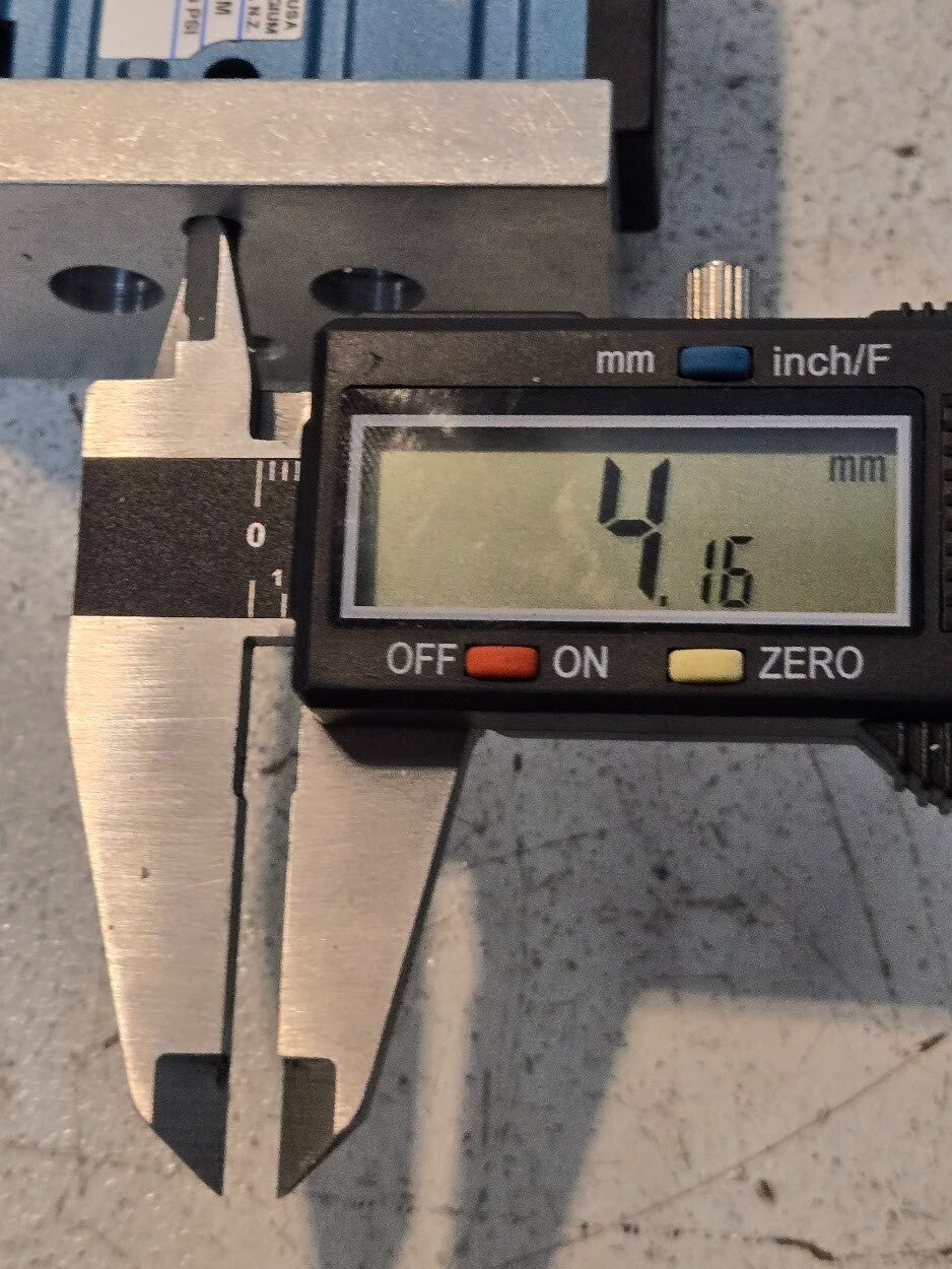 MAC Valves 411A-BOA-DM-DDAJ-1JM with Manifold Block and Solenoid DMB-DDAJ-1JM