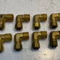 8 Quantity of Imperial 06 90-Degree Elbow Fittings 17mm Thread (8 Quantity)