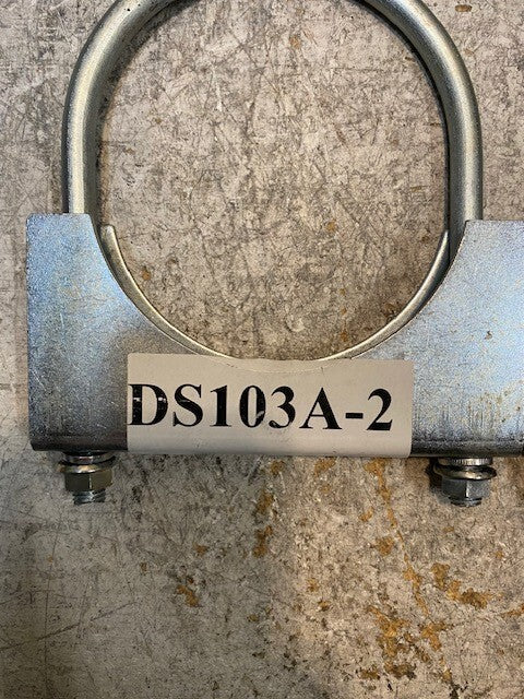 5 Quantity of 5" Muffler Exhaust Clamps DS103A-2 (5 Quantity)