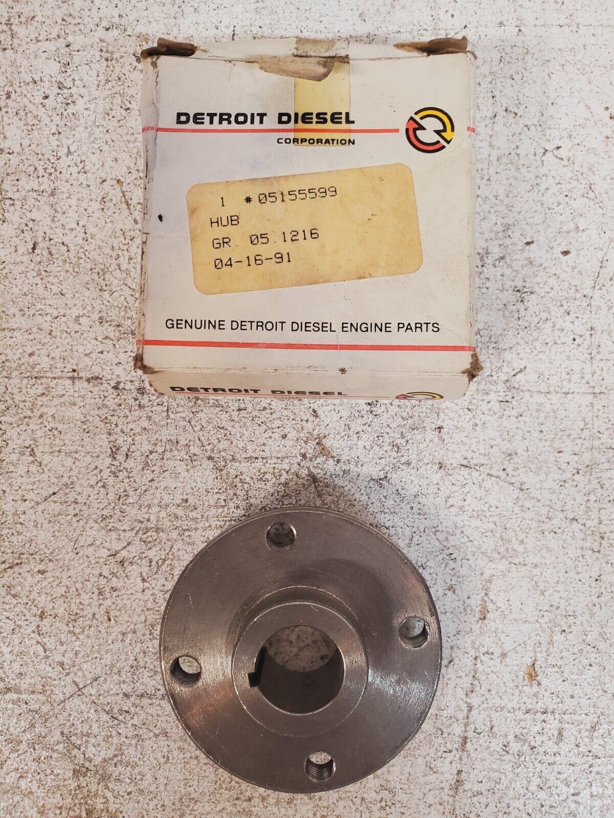 Detroit Diesel Hub 05155599 | GR.05.1216