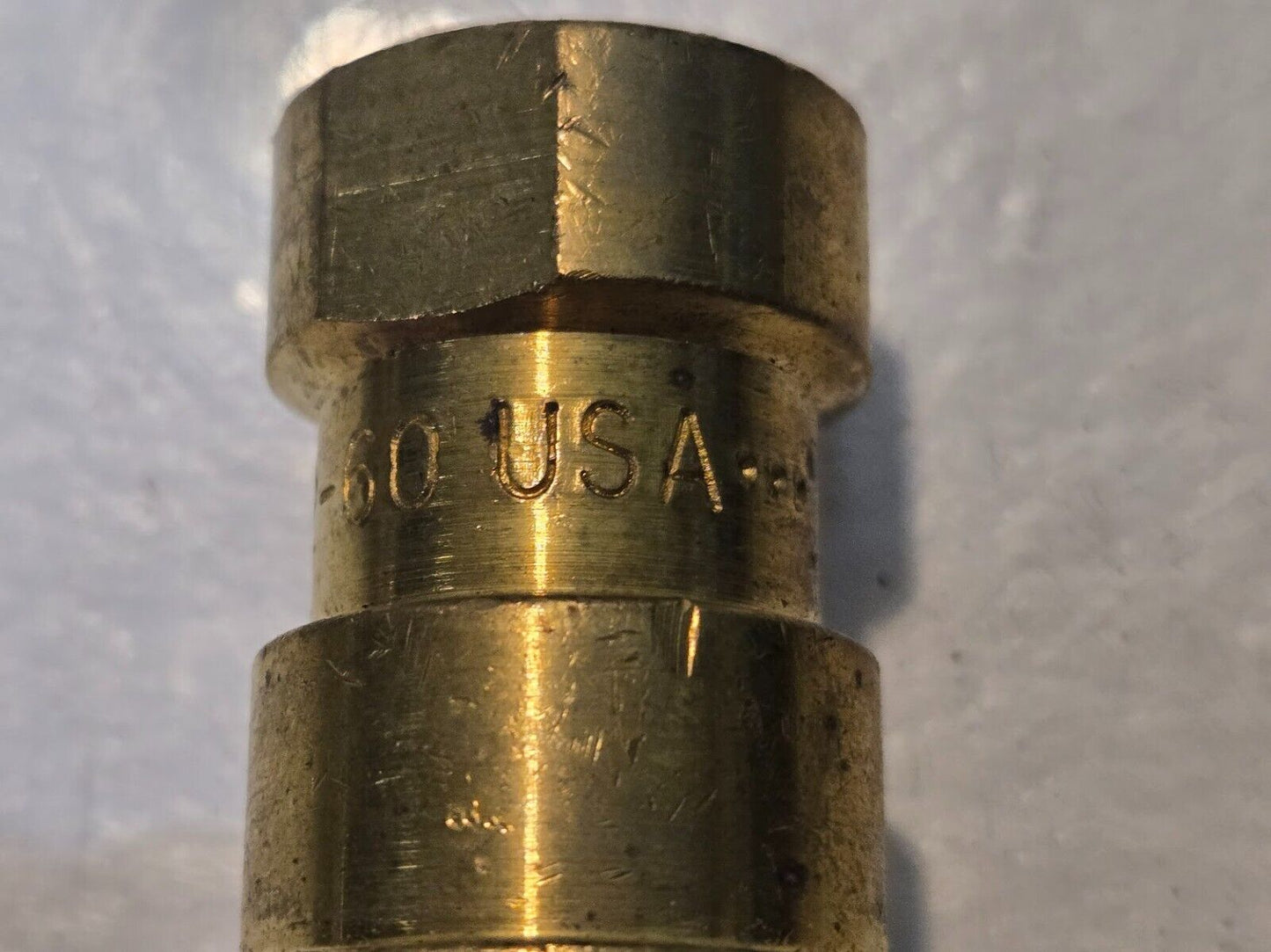 3 Quantity of Parker BH2-60 Hydraulic Quick Connect Fittings 1/4-18 NPFT (3 Qty)