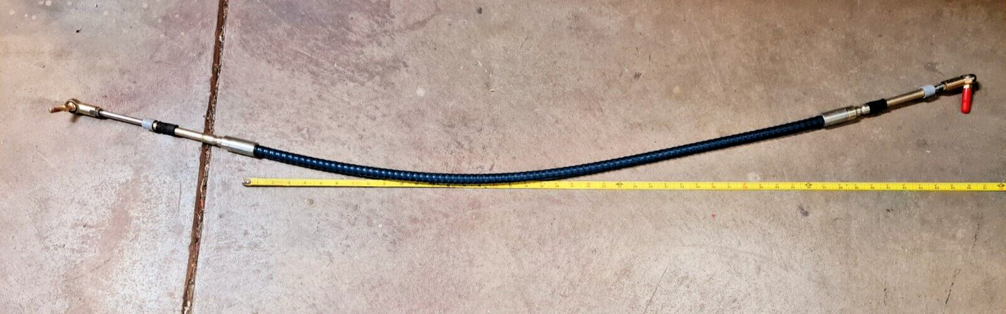Teledyne Princeton Throttle Cable 183-105-57 | 50-13 SC | 3.1 Ft Cable Length