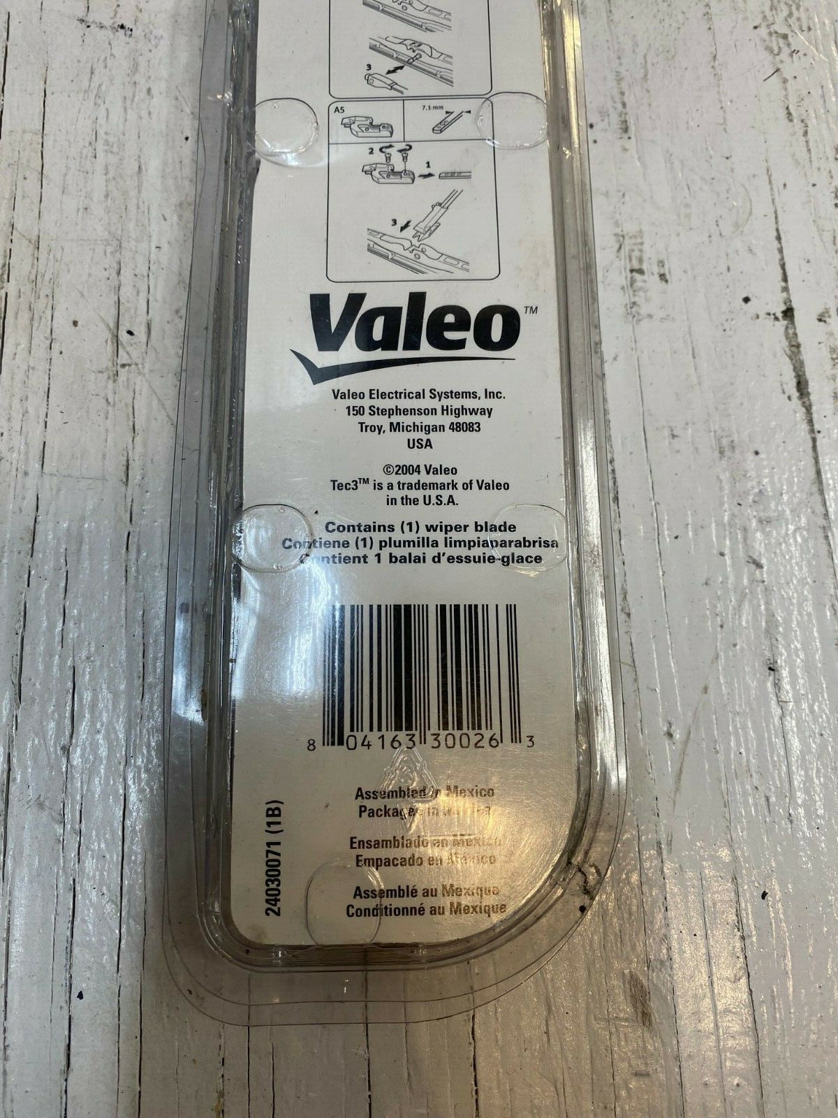 Valeo 600 Series Premium Wiper Blade 600-17 | 17-430 mm