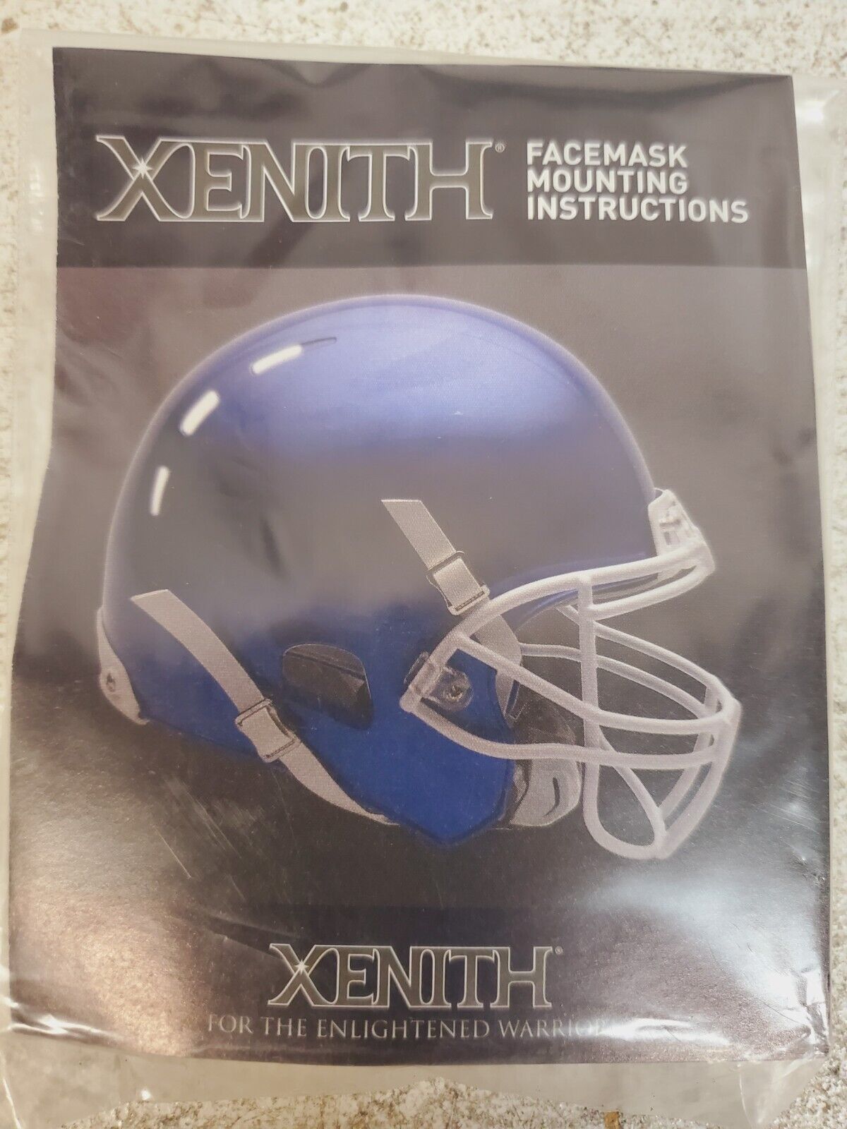 2 Qty Xenith Adult football Facemask  XRN22 Dark Green | XRS22 Purple - (2 Qty)