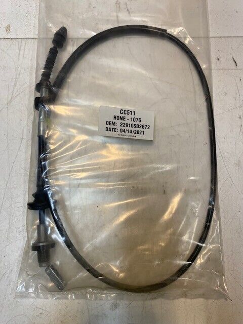 Clutch Master Cylinder Control Cable for Honda 84-87 Civic 22910SB2672, CC511