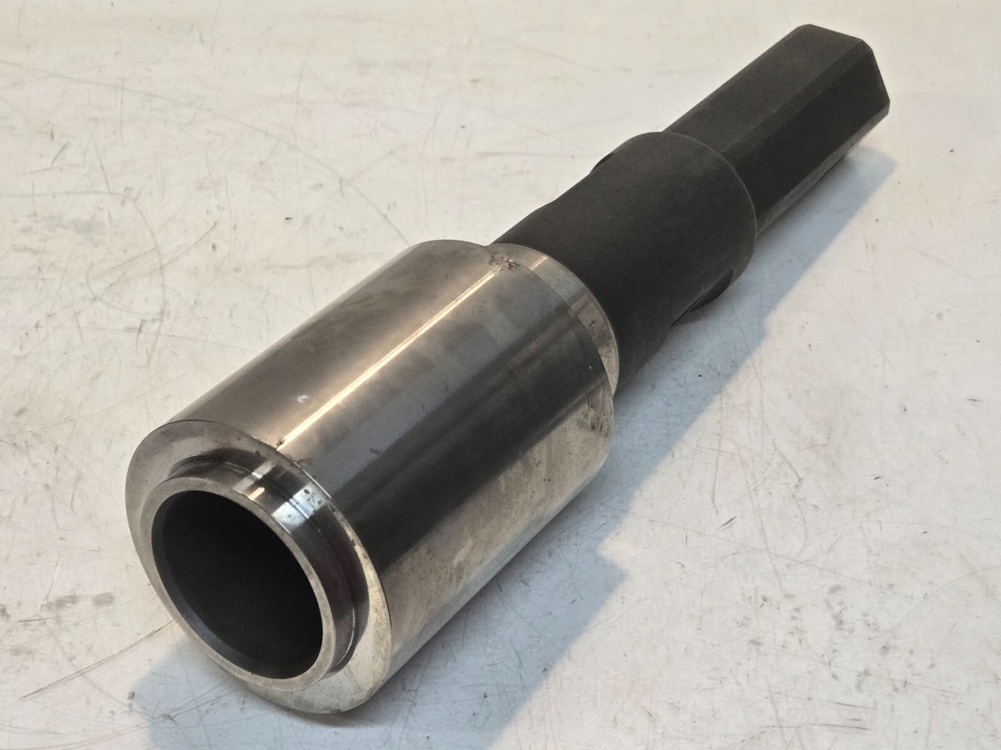 Shaft Adapter 2-1/4" 16 Spline to 2 inch Hex | 14-3/4" Long 3-3/4" Diameter