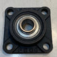 PEER 4-Bolt Flange F204 Insert Bearing FH204-12 | 19mm Bore 3-1/4" W