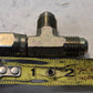 4 Quantity of Steel Flared Tube Swivel Run Tees | 3/8" OD | 17802 (4 Quantity)