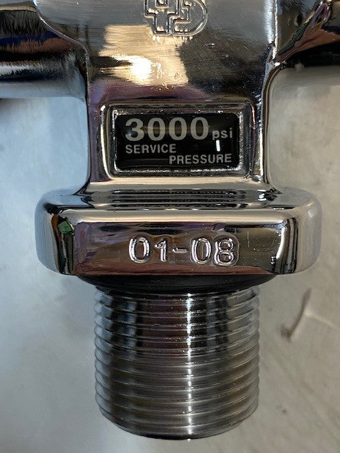 YD 3000 Psi Service Pressure 01-08 Scuba Pro Valve