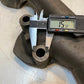 Exhaust Manifold for Cummins | HF 2A | 15" Long 6-1/4" Wide 45mm Bore 16mm Holes