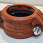 Gruvlok Roughneck Ductile Iron 5" Pipe Coupling Fig. 7005 Torque Bolts 250lb/ft
