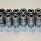 12 Quantity of Aeroquip FD40-200 1/4" Pneumatic Couplings 1/4" FPT (12 Quantity)