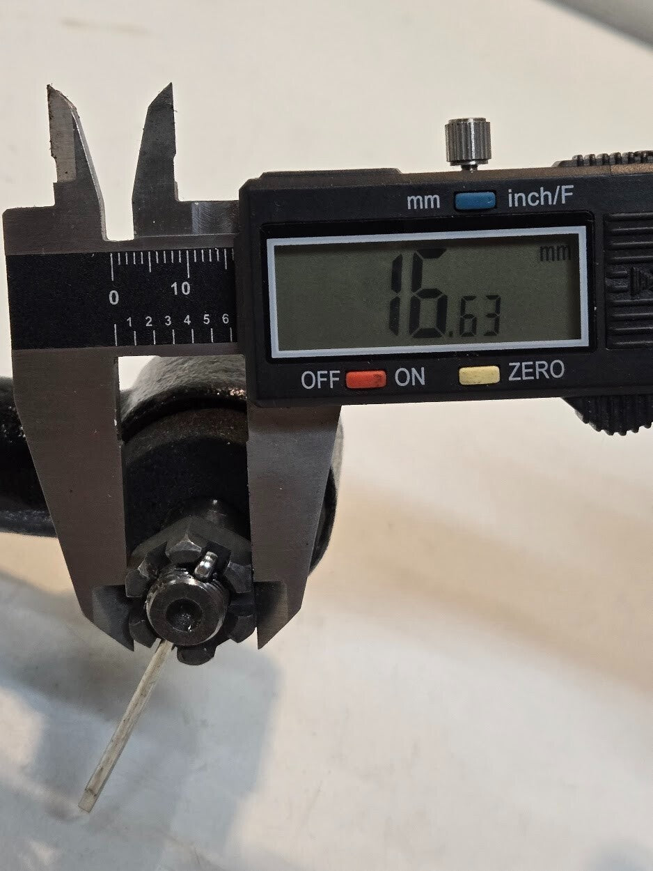 EXCDS1049 Steering Center Link | 25" Long | 10.4mm Diameter Bolts | 16.6mm Nuts