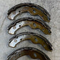 Golf Cart Brake Shoes SBI NA22FF OBO2B 4pcs for 2 Wheels