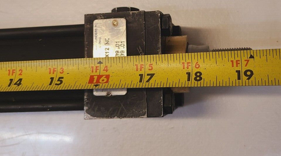 Air-Dro Cylinders Inc Pneumatic Cylinder ASH MP1 2x12 NC 1 ROD 2-U 299090439.01