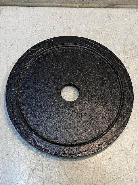 20lb Body-Solid Cast Iron Standard Weight Plate with Lid 11-1/2" Dia.