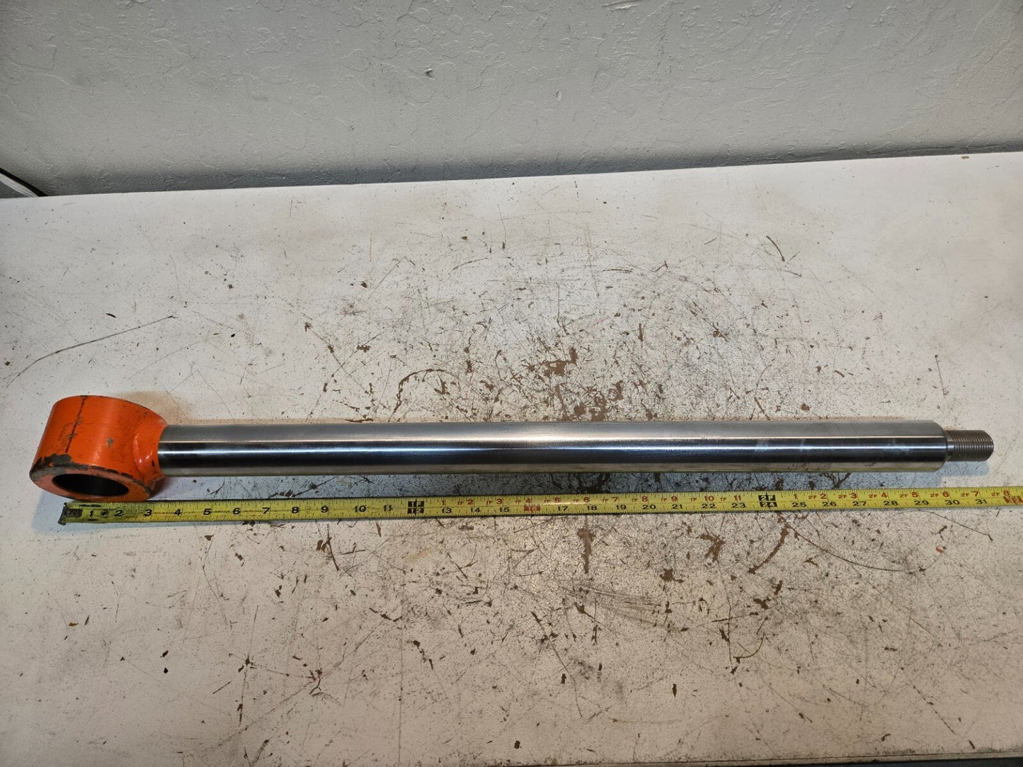 Cylinder Rod 45mm Diameter 31.25" Overall Length 53.9mm End Bore 25.3mm Thread