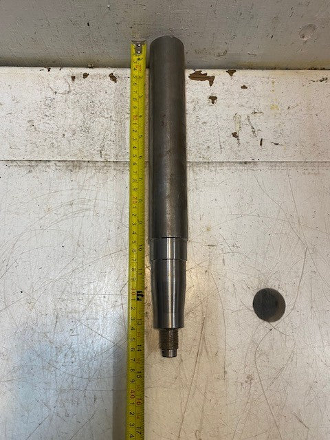 Spindle Shaft 14-1/2" Long 15mm End 19mm Thread 44mm OD