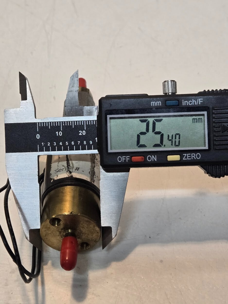 Kronenberger Mfg Solenoid FP101 | Serial 68591| 5" Long 14mm Hex Shaft