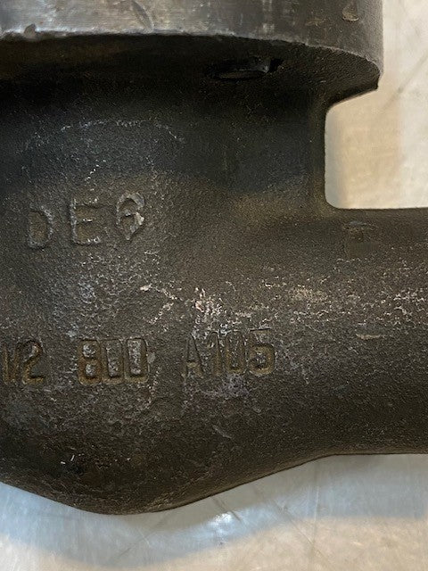 Forged Steel Piston Check Valve 1/2" Class 800 A105 | 3-3/4" Wide 3-1/2" Tall