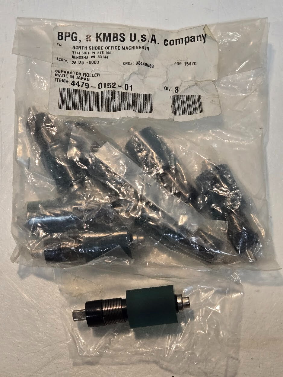 8 Quantity of BPG Separator Rollers 4479-0152-01 for Minolta Copier (8 Quantity)