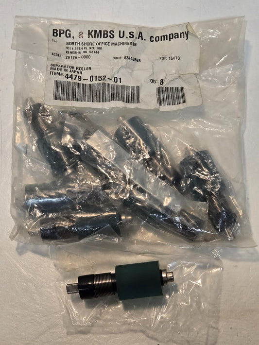 8 Quantity of BPG Separator Rollers 4479-0152-01 for Minolta Copier (8 Quantity)