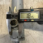 Double-Acting Hydraulic Cylinder 20-1/4" Two Threaded Ends Steel Ram