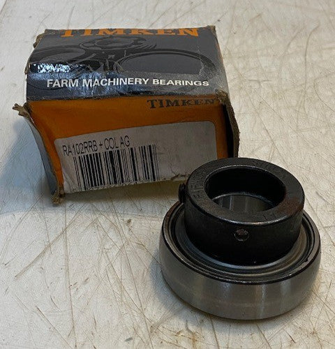 Timken RA102RRB + COL AG Lock Collar Ball Bearing w/ Insert Fafnir S1102K