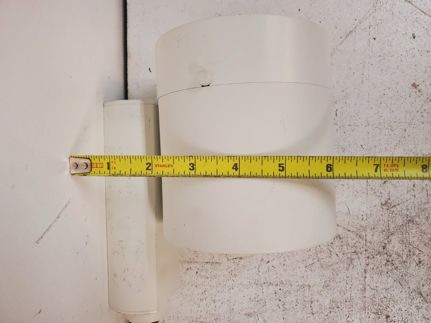 2 Qty Philips Lightolier Mini HID  Base Cylinder Track Light 8122WH (2 Qty)