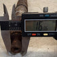 Splined Metal Drive Shaft 27" Steel Power Transmission Mechanical Assembly