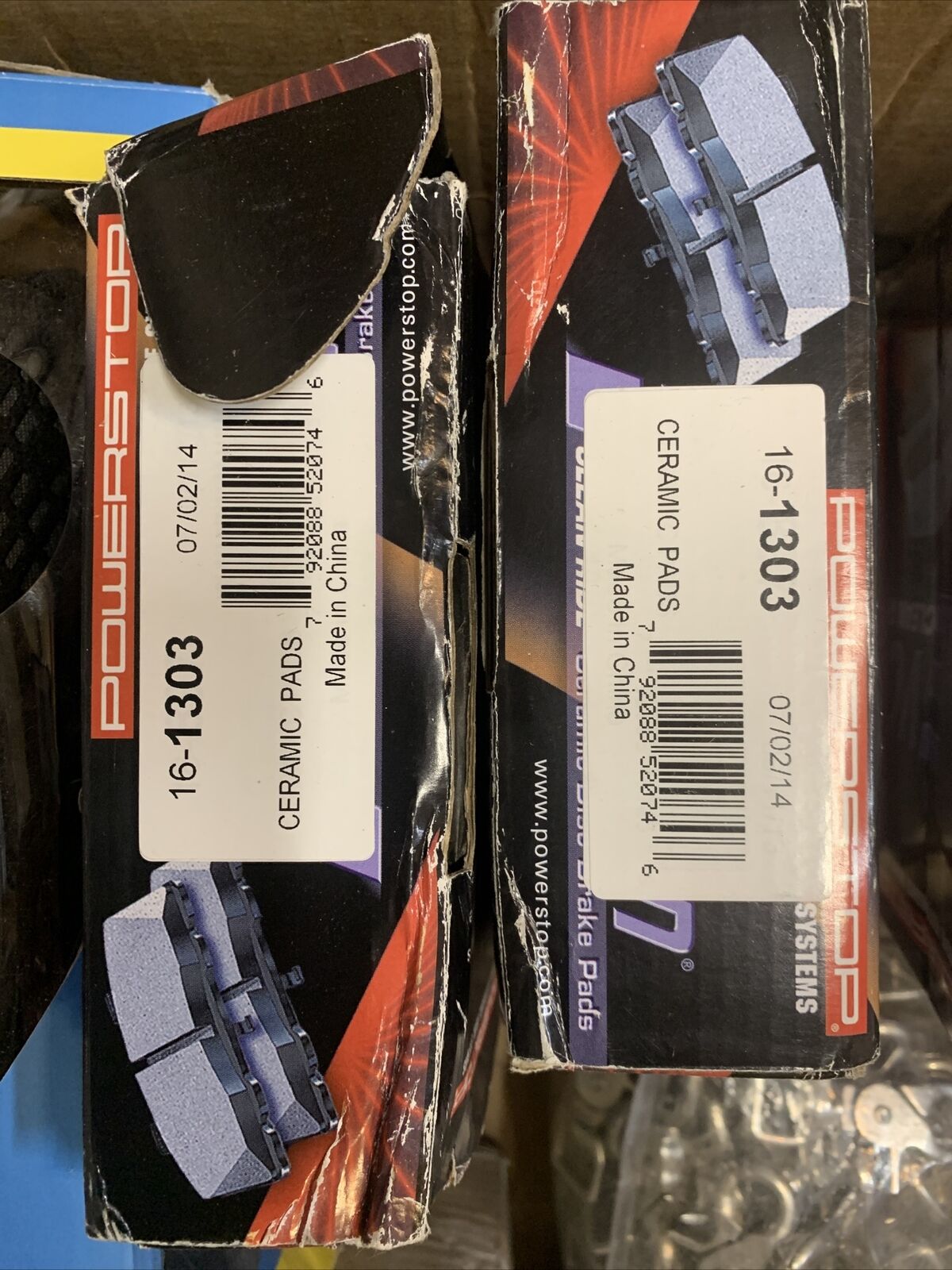 2 Boxes Of PowerStop Evolution Clean Ride Ceramic Disc Brake Pads | 16-1303