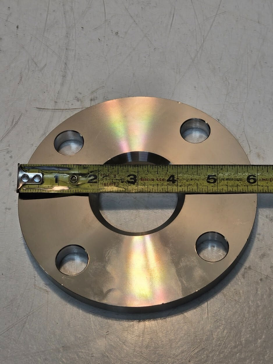 Tube Slip-on Flange B38SL-G200 304 | 6" Flange Diameter 2" Bore 3/4" Bolt Holes