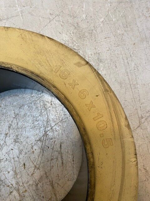 Advance Smooth Press-On 16x6x10.5 Tan Tire SM-1323 JF034031