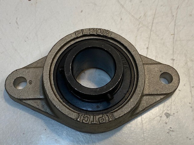 IPTCI 2-Bolt Flange Bearing 1-1/2" FL208 | 38mm Bore 13mm Bolt Holes