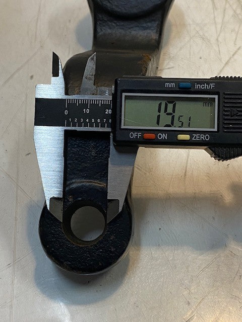 Pitman Arm 8-1/2" Long 5" Drop 20mm Bore 30mm Bore 36-Spline