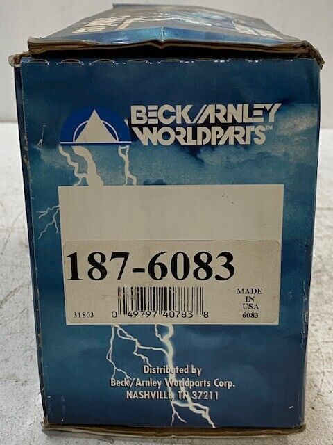 Beck/Arnley Remanufactured Starter 187-6083 | 31803 | 6083