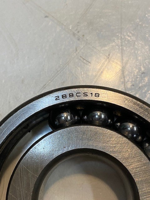 2 Quantity of Nachi 28BCS18 Bearings 28x72x18mm (2 Quantity)